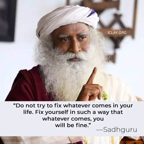 sadhguru quote on how to raise your vibration