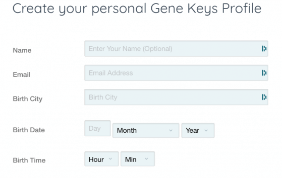 your Gene Keys profile