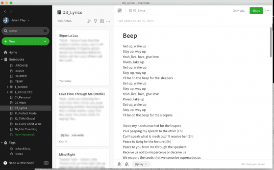 Try Evernote Now