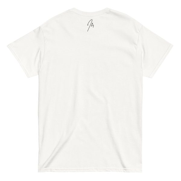 Let Go — White Script Tee