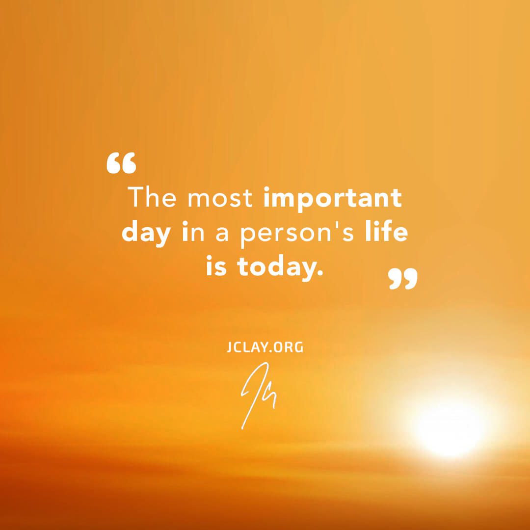 The Most Important Day
